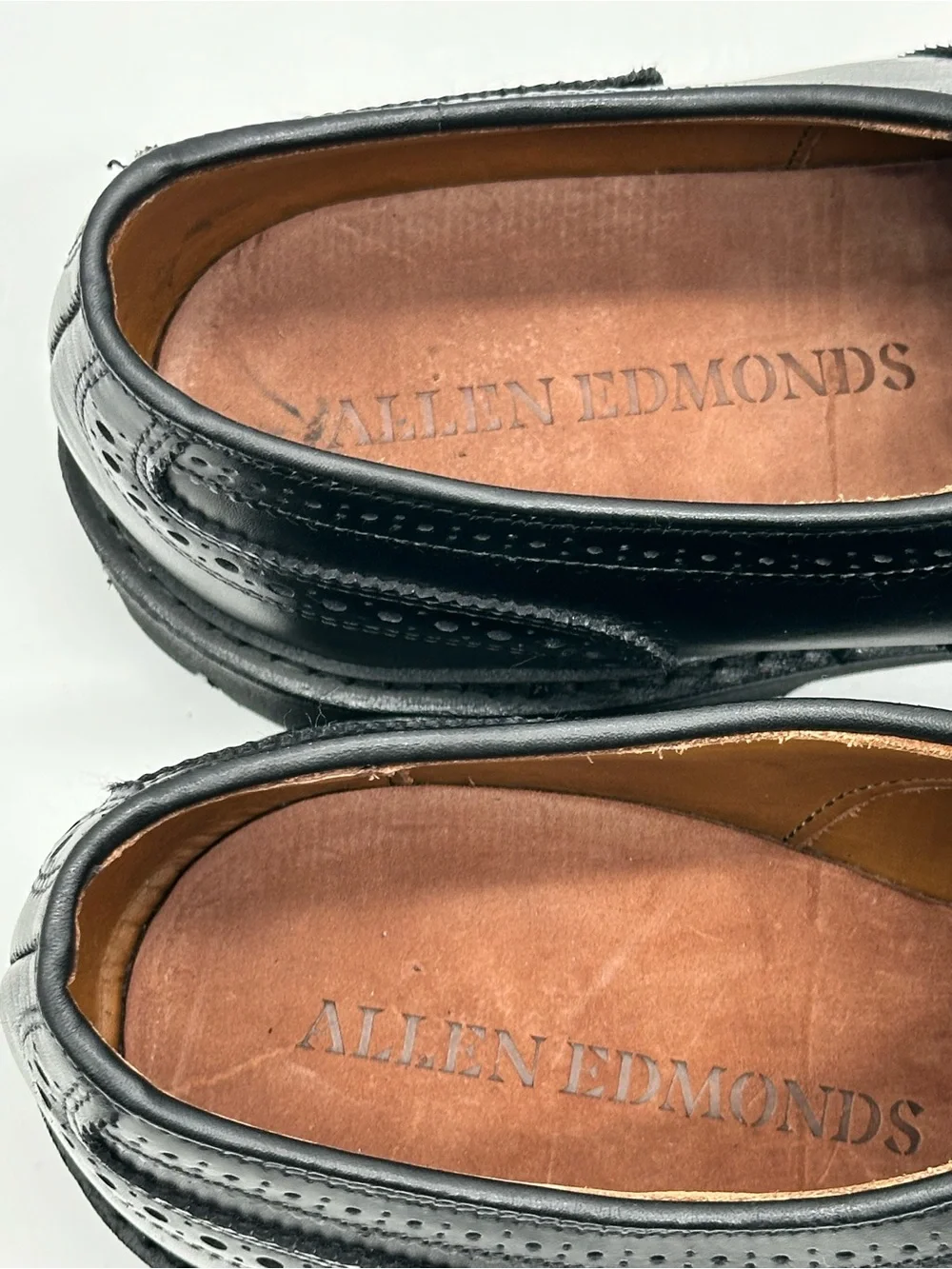Allen Edmonds Black leather shoe. Size 10